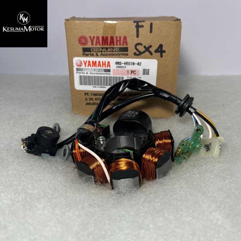 SPUL STATOR COMP 4NS F1ZR FORCE 1 FIZR F1 ASLI ORIGINAL YAMAHA GENUINE PART