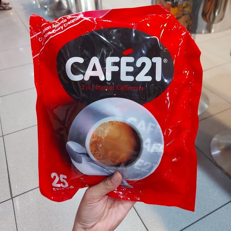 cafe21 2 in 1 instan coffemix kopi 21 instan