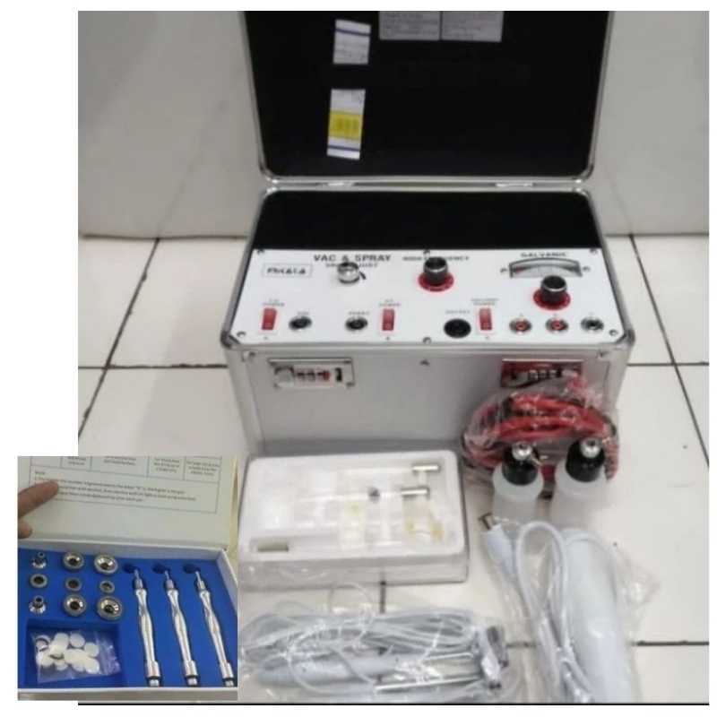 alat facial 5 fungsi galvanic, mikro mikata