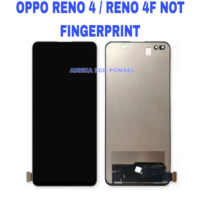 LCD+TOUCHSCREEN OPPO RENO 4 / RENO 4F NOT FINGERPRINT FULLSET