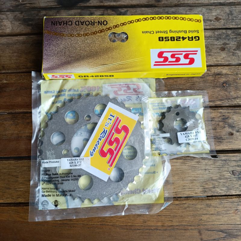 gear ger set Rx king SSS 428 37 + 14