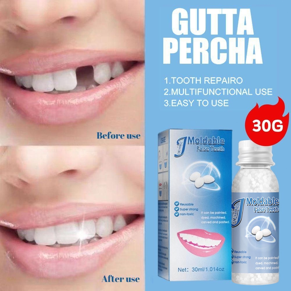 gigi palsu temptooth original Penambal gigi berlubang Gigi palsu asli dokter permanen Tambalan gigi 