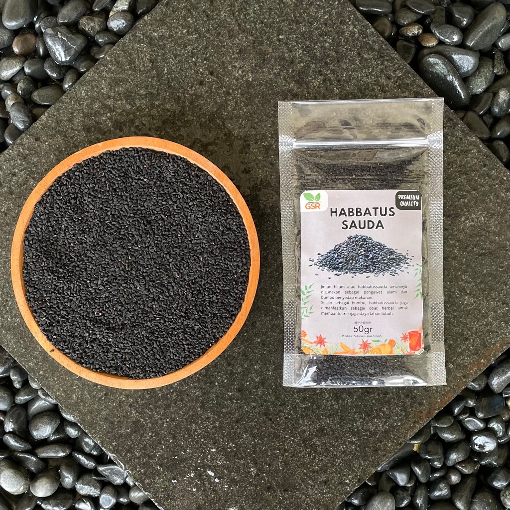 

50gr Habbatussauda Murni / Jinten Hitam / Rempah Kualitas Premium