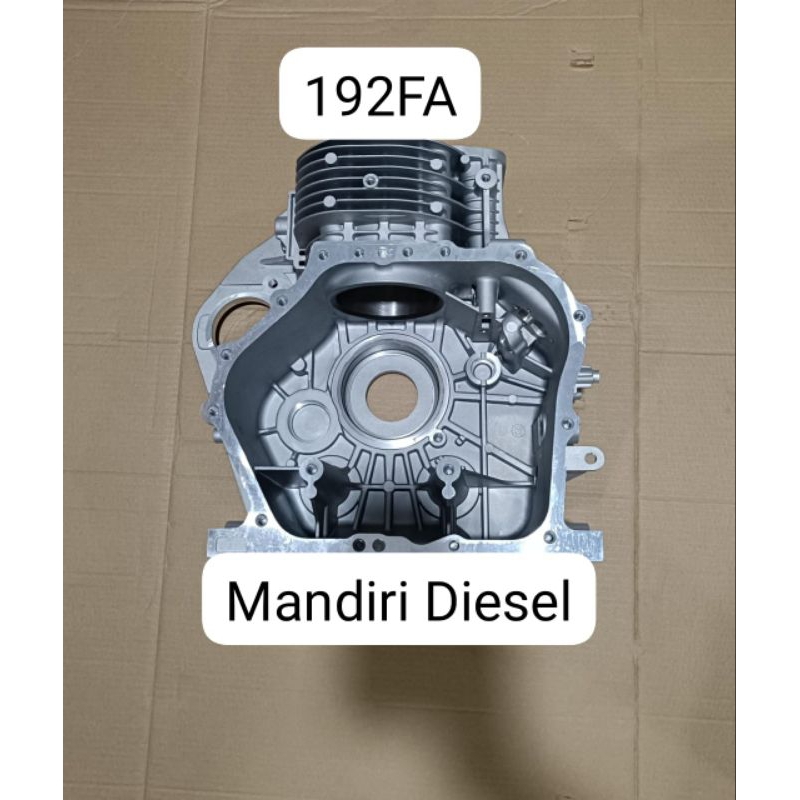 192FA Crankcase Blok mesin genset diesel  KIPOR / KAMA type 192FA
