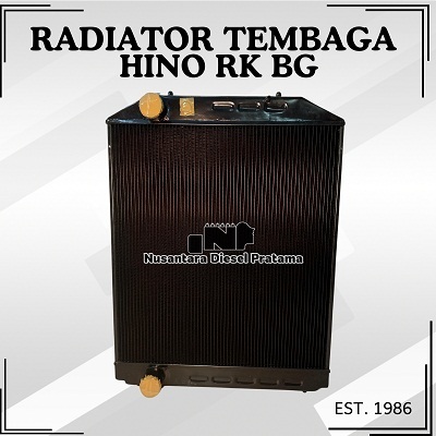 Radiator Tembaga RK 8J / RK 8J / RADIATOR HINO - TEMBAGA BARU