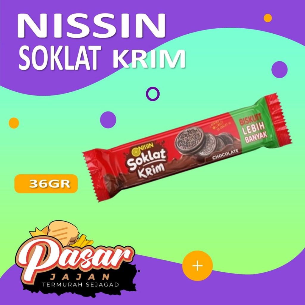 

Nissin Soklat Krim ( 12psc X 36gr )