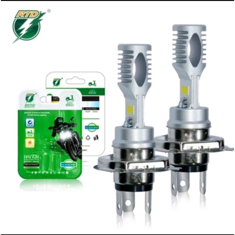 LAMPU Depan LED H4 M11X RTD Vixion Scoopy CBR R15 Universal