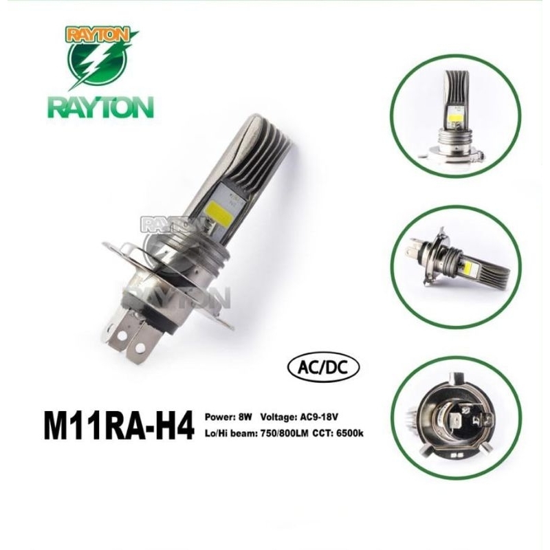LAMPU LED Depan H4 M11R RTD Vixion Scoopy CBR R15 PNP