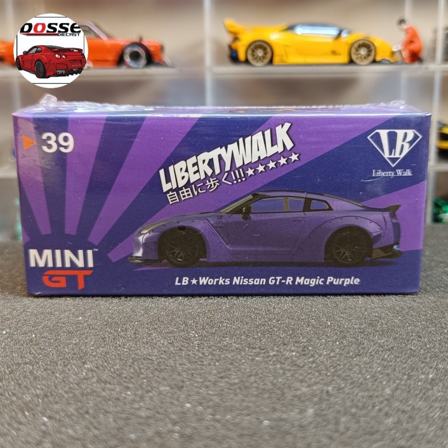 Mini GT 39 LB Works Nissan GTR R35 Magic Purple Japan Exclusive
