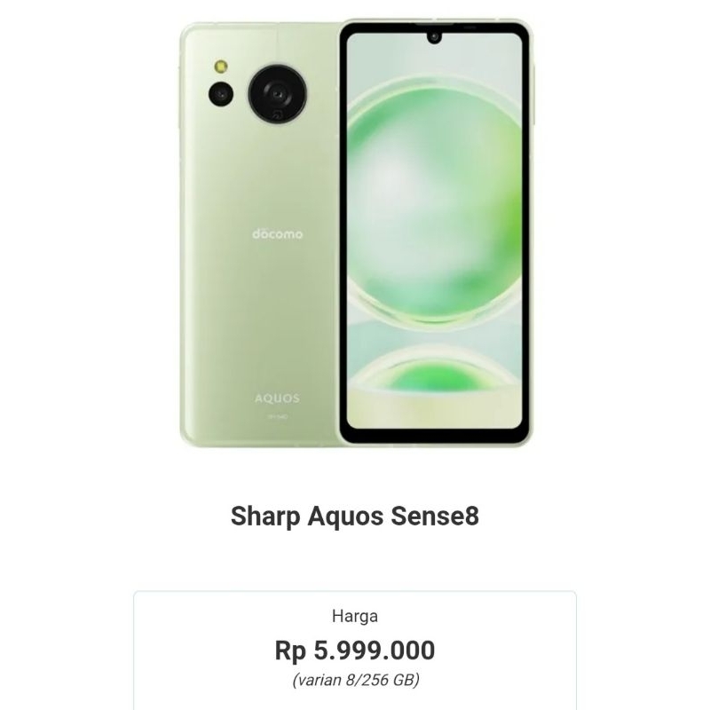 Sharp Aquos Sense8