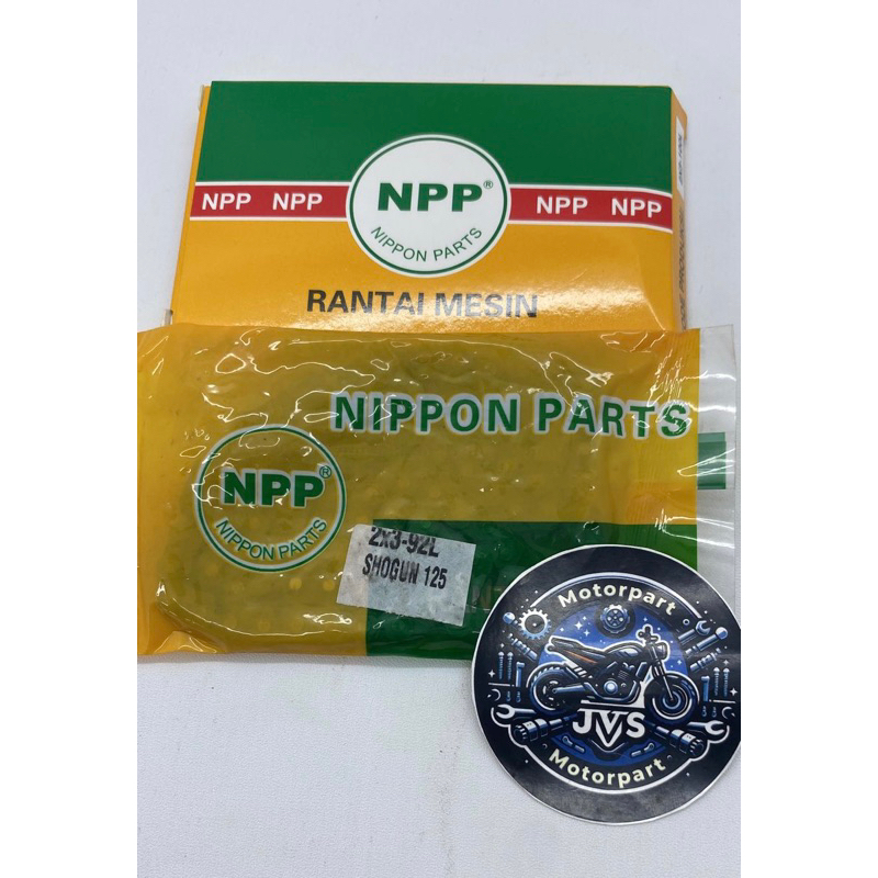 JVS- Rantai keteng SHOGUN 125 Sp rr nr ARASHO AXELO SPIN SKYWAVE SKYDRIVE HAYATE 2x3 92L NPP ORIGINA