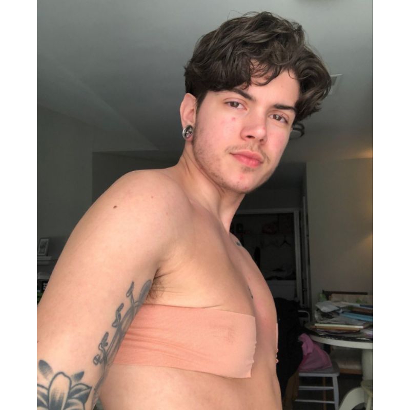 Body tape wanita Transtape tomboy perata payudara breast binder # bratape