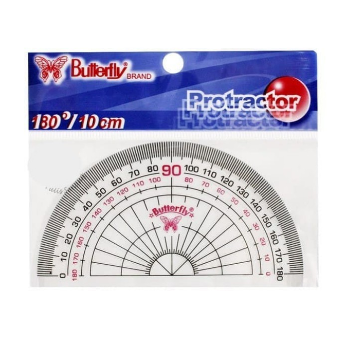 

PALING MIRAH Busur Butterfly 180 derajat/ 10cm