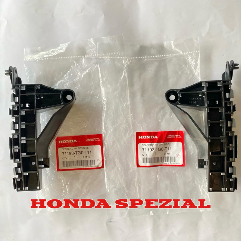 Bracket Breket Spacer Bumper Bemper Depan Jazz S RS GE8 2011 2012 2013 ORIGINAL