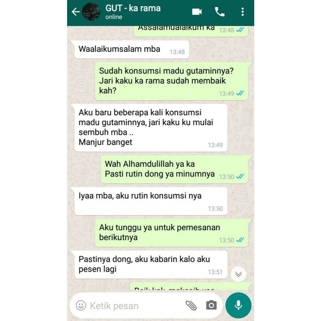 DyaL Madu Gutamin Herbal Ori Persendian Obat Asam Urat Kebas Kesemutan Nyeri Sendi