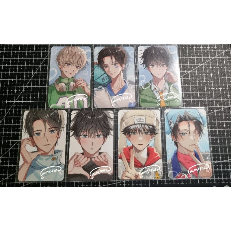 INUMAKI TOGE YUTA OKKOTSU MEGUMI FUSHIGURO PHOTOCARD BY MA0DU