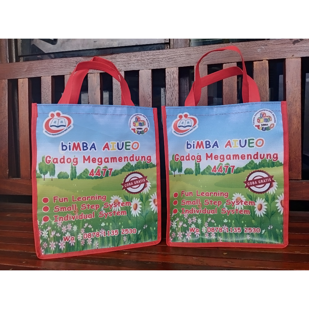 TAS BIMBA AIUEO SOUVENIR MURAH