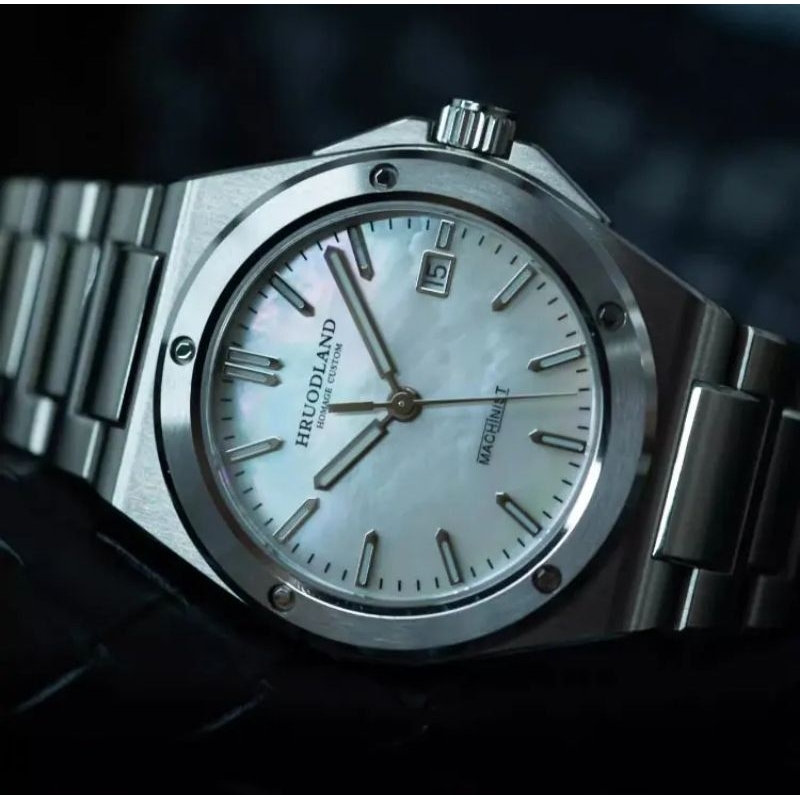 Jam Tangan Hruodland F024 Automatic movement hi beat