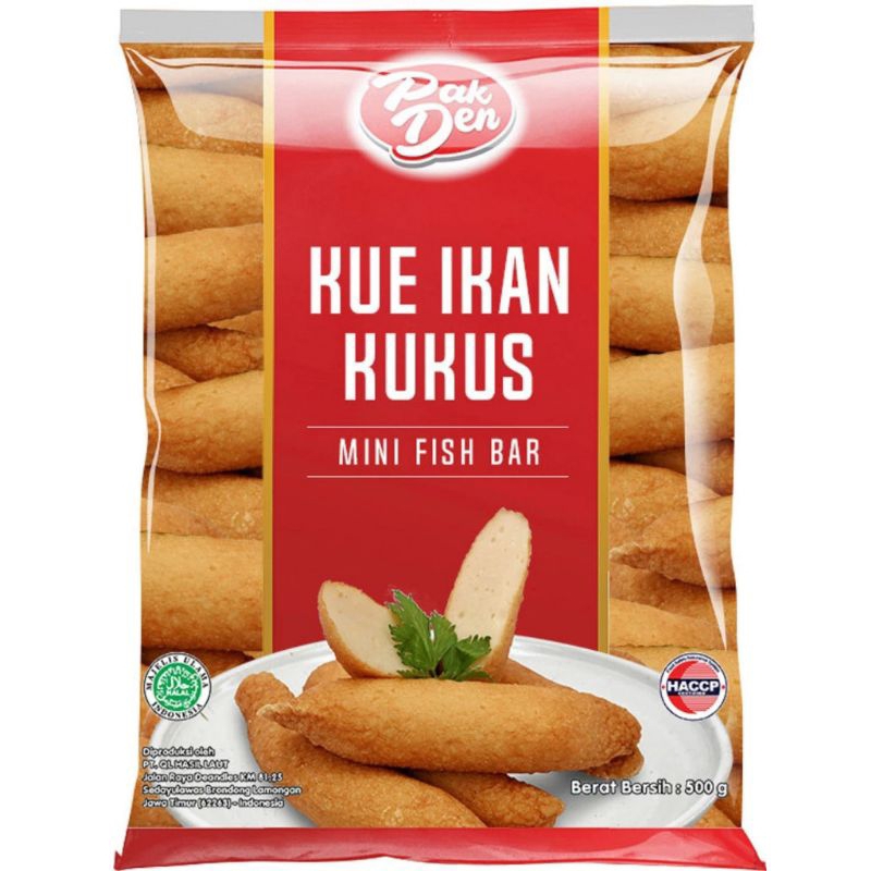 

PAKDEN Mini Fish Bar 500gram