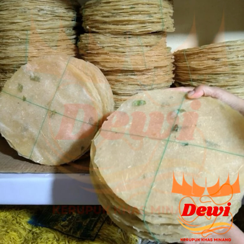 

Kerupuk Tanjuang Pati / Kandang Lamo 50 lembar