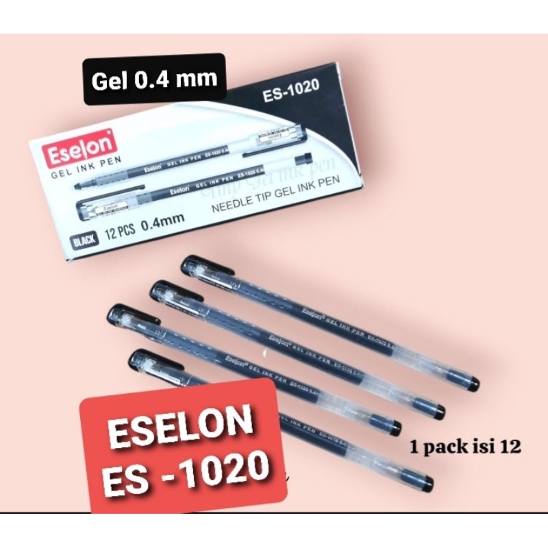

bolpoint gel Eselon ES -1020 (12 pcs)