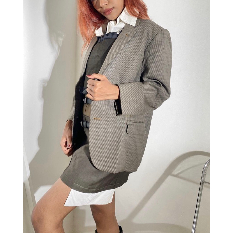 [READY] Wood Patterned Blazer