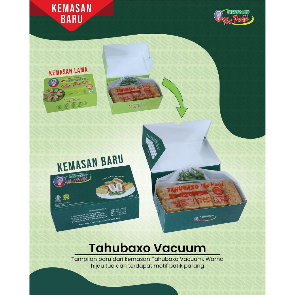 

RB Tahu Bakso Bu Pudji - Oleh-Oleh Khas Ungaran Semarang - Frozen, Vacuum