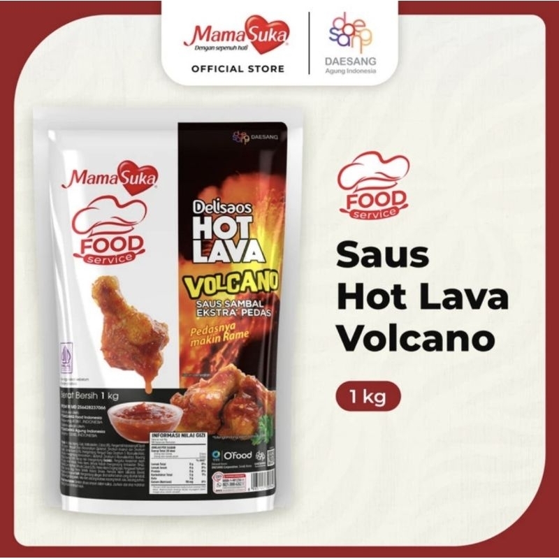 

Mamasuka Hot Lava VOLCANO 1kg