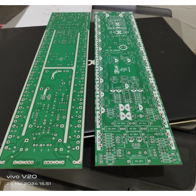 PCB MCRD V3 AMP 2U 30 cm Dauble Layer  12.set transistor final