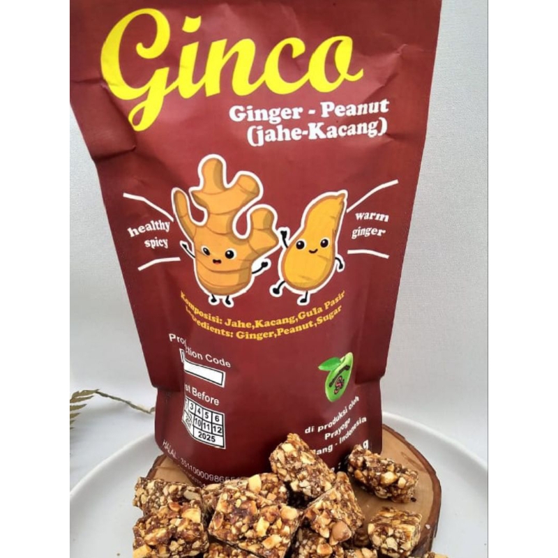 

Esteloe Ginco Jahe Kacang Ginger Peanut Snack Camilan Oleh-Oleh Malang