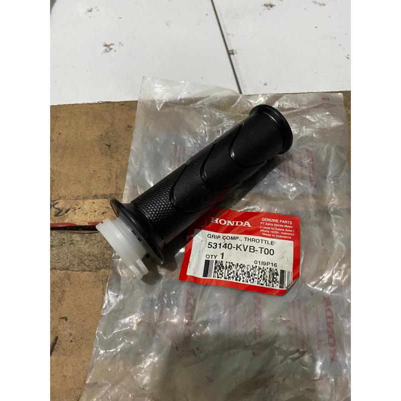 53140kvbt00 Handgrip Beat Karbu, Vario Karbu ori original 53140-kvb-t00
