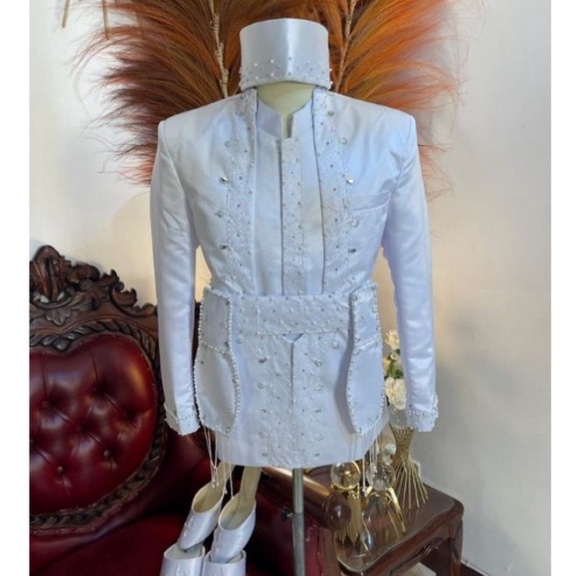 XG34448 Basofi pengantin Sunda  Beskap pengantin sunda  Beskap Pengantin Pria Sunda  Beskap penganti