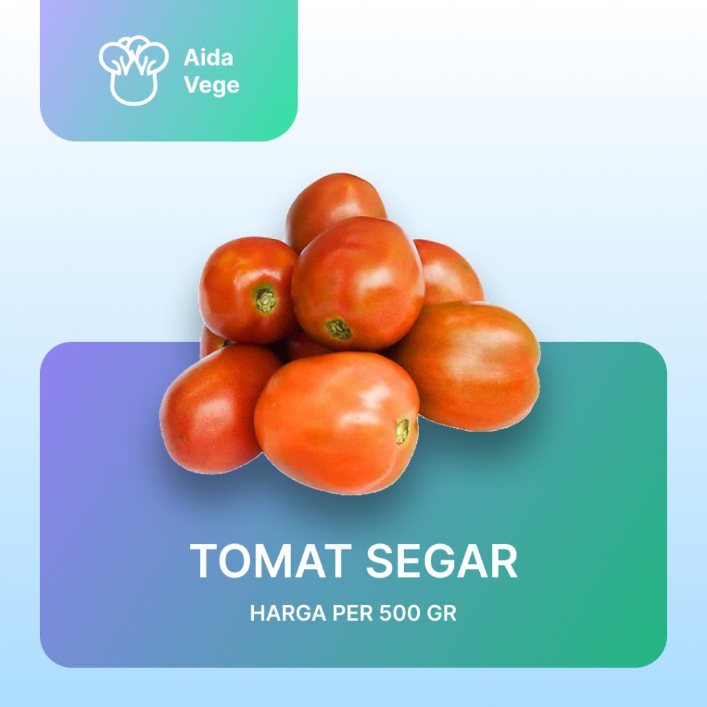 

Tomat Merah Segar Premium - Bebas Pestisida (1/2 kg)