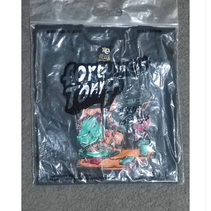 t-shirt erigo x zee jkt48