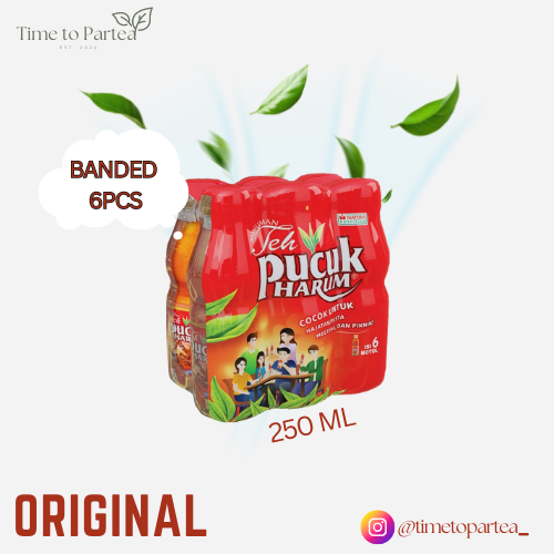 

TEH PUCUK HARUM ORIGINAL | BANDED 6PCS | 250ML