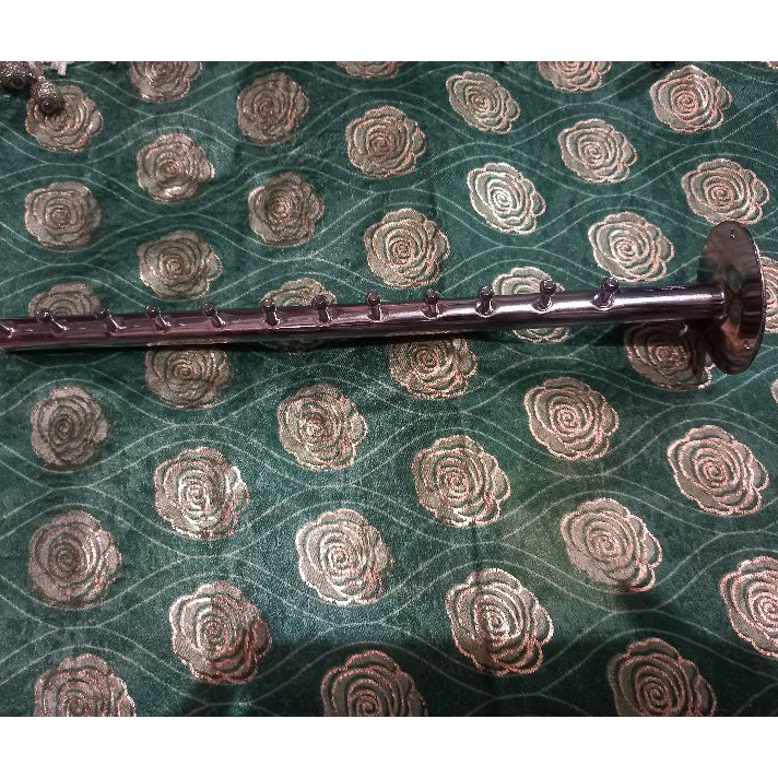 XG34448 hanger suling 12 titik tembok lurus