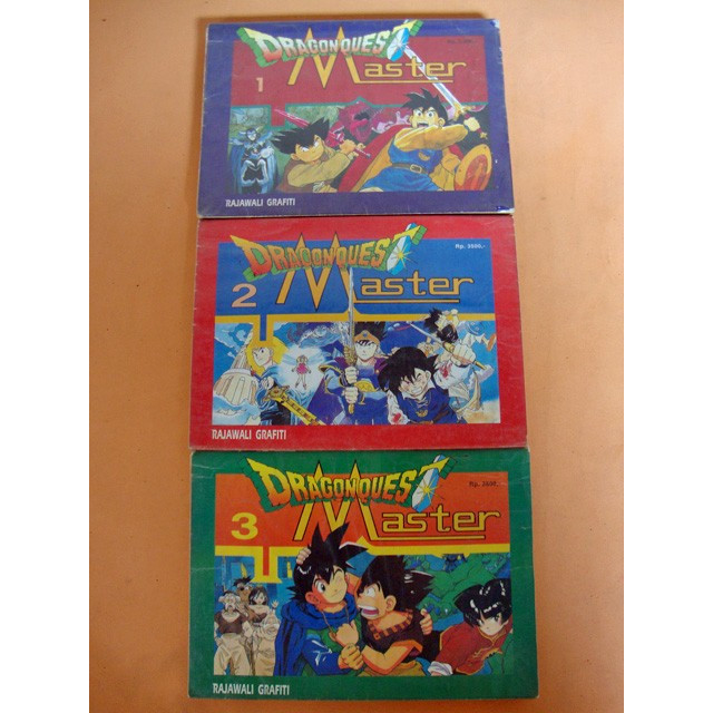 Komik Dragon Quest Master 1-3 (Rajawali Grafiti) (Dragonquest Master)