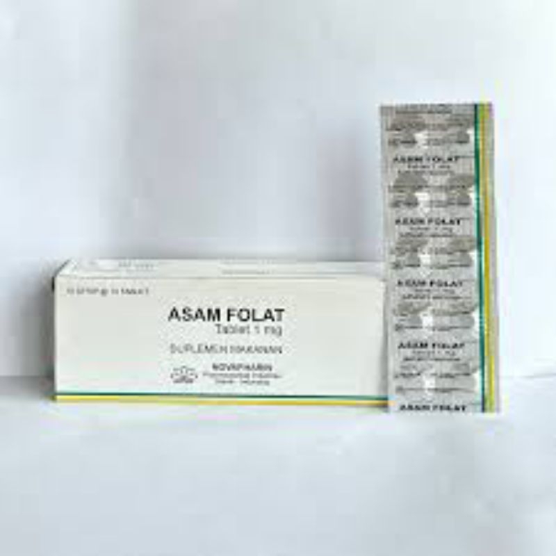 Asam Folat 1mg Suplemen Makanan