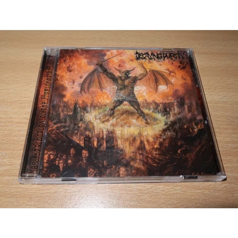 DECAYING PURITY mass extinction of the providential ones - CD IMPORT ORIGINAL released sevared recor