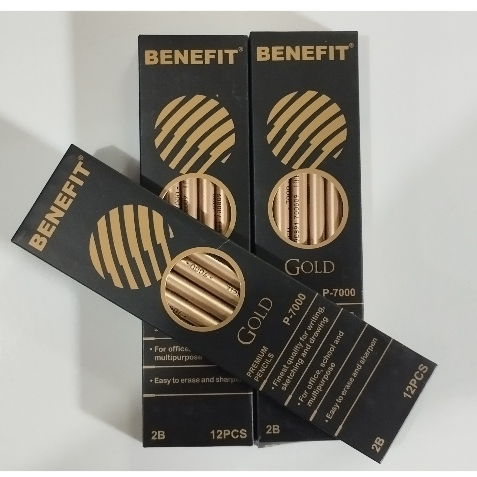 

PENSIL 2B BENEFIT GOLD P-7000 1 BOX ISI 12 PCS