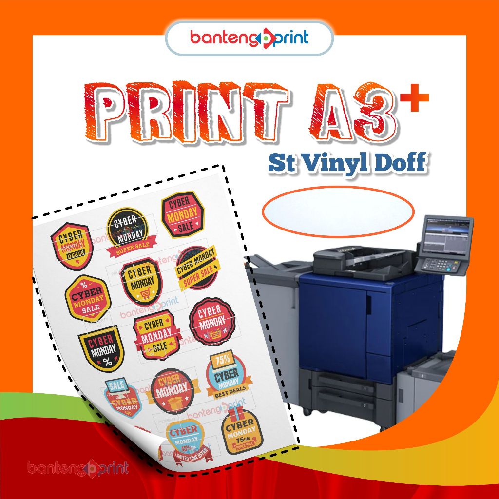 

STIKER VINYL DOFF | Print A3+ stiker vinyl Murah | Stiker Label Murah dan Cepat