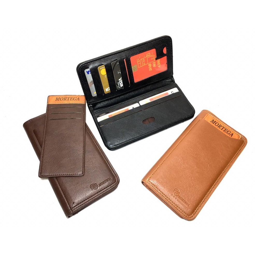Terbaik Dompet Panjang Mortega  Dompet Pria Kulit Sintetis  M54
