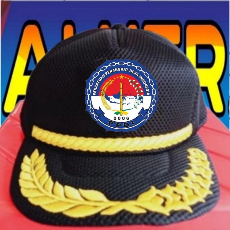topi PPDI topi jaring PPDI topi kerja PPDI topi pdh PPDI topi Pdl PPDI topi perangkat desa topi jari