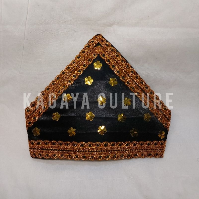 Topi adat Aceh Laki - laki - Topi tari Saman Aceh Laki - laki - Topi tari adat Aceh Laki - laki