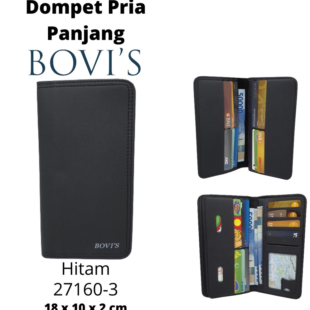 Lagi Tren Dompet Pria Panjang Kulit Polos Murah Keren Original  Dompet Cowok Panjang Branded 27163