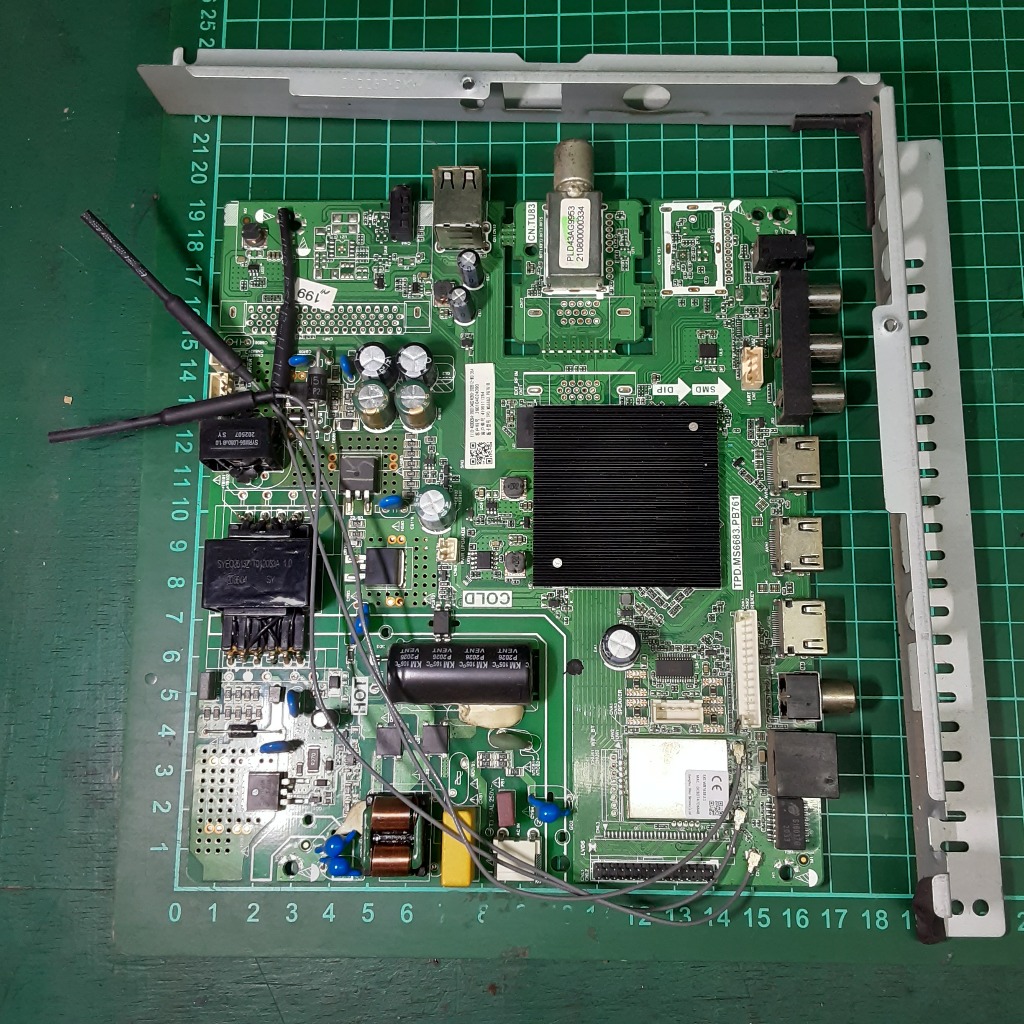 Mainbord tv Polytron PLD43AG9953 Android Dtv T2