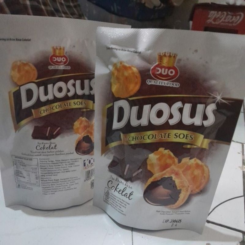 

duosus 30g (soes kering isi krim)