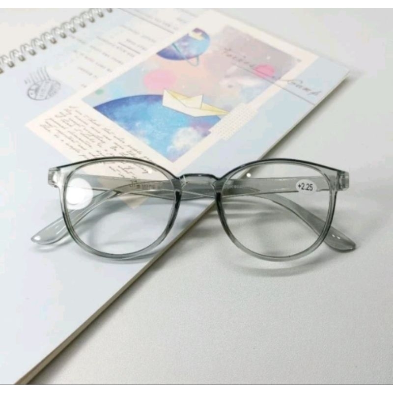 Kacamata 2 In 1 Plus +1.00 s/d +3.00 Kacamata Baca & pria Dan Wanita