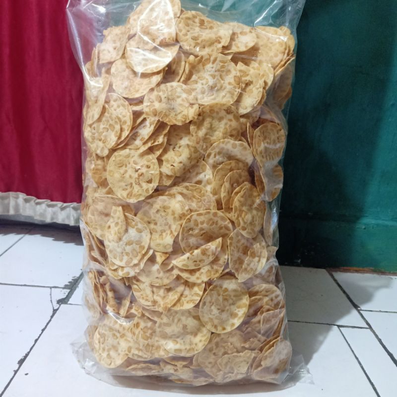 

Kripik Tempe Original berat 1kg