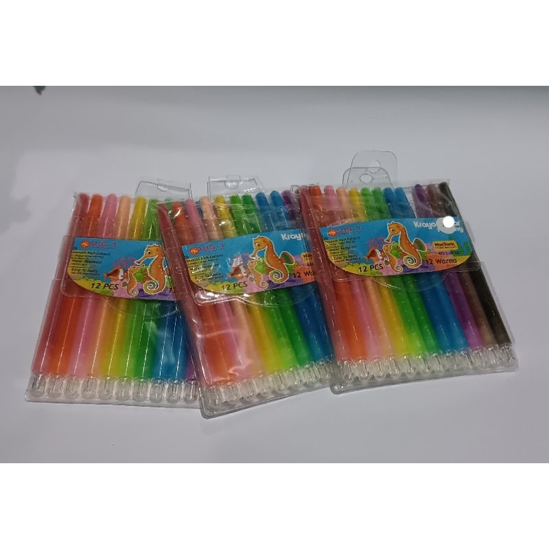 

Krayon Putar Panjang/VIS-1/12 Warna